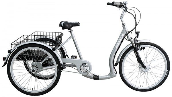 Shoppingdreirad BBF "eSpecialrider3.0" ANSMANN 24" / 26", RH 48 cm